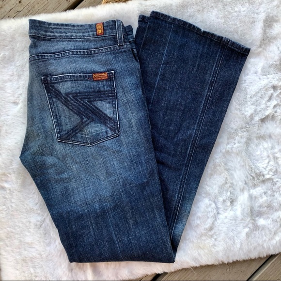 7 For All Mankind | Flynt Boot Cut Jeans - Picture 10 of 14